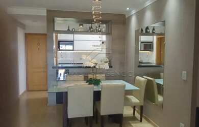 Imagem: O apartamento possui 3 Dormitórios, 2 Banheiros, 1 Vaga na