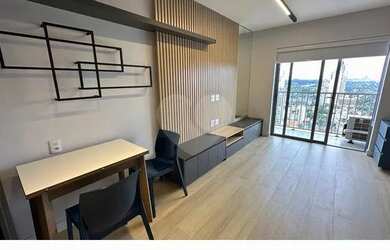 Imagem 3: Studio Pinheiros. Piscina, Imóvel mobiliado, Ar-condicionadoe27m² de...