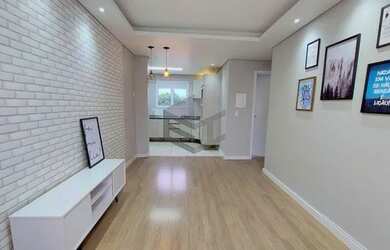 Imagem: O apartamento possui 2 Dormitórios, 1 Banheiro, 1 Vaga na garagem