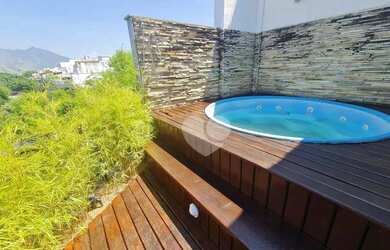 Imagem: O apartamento na cobertura possui 3 Dormitórios, 3 Banheiros