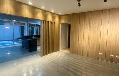 Imagem: A casa em condomínio possui 3 Dormitórios, 4 Banheiros, 4