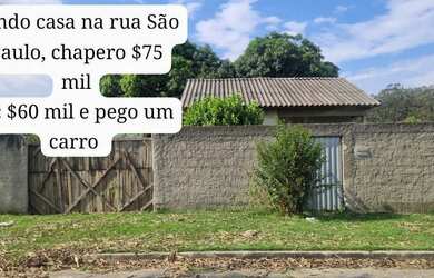 Imagem: A casa possui 1 Dormitório, 1 Banheiro, 5 Vagas na garagem