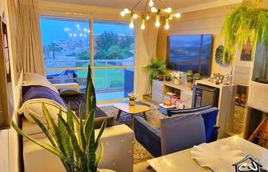 Imagem: O apartamento à venda possui 3 Dormitórios, Acomodam 8 pessoas