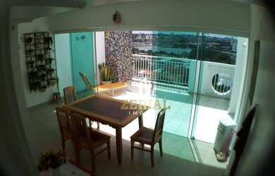 Imagem: O apartamento na cobertura possui 3 Dormitórios, 2 Banheiros