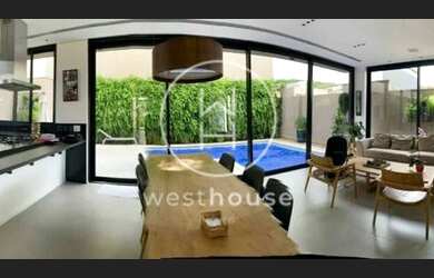 Imagem: A casa em condomínio possui 3 Dormitórios, 5 Banheiros, 373m²