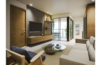 Imagem: O apartamento possui 2 Dormitórios, 2 Banheiros, 2 Vagas na