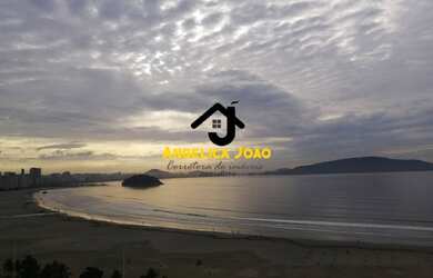 Imagem 2: Vista Mar - Itararé. Churrasqueira, Varanda, Vista para o mare120m²...