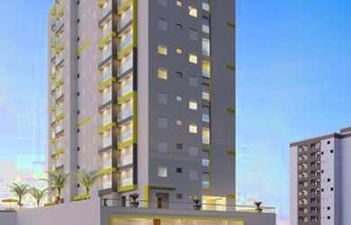 Imagem: O apartamento possui 1 Dormitório, 1 Banheiro, 1 Vaga na garagem