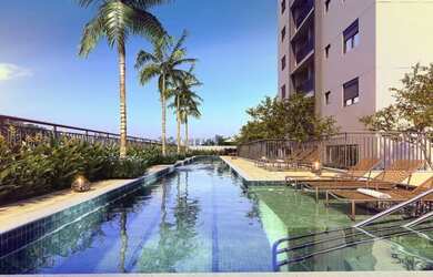 Imagem: O apartamento possui 1 Dormitório, 1 Banheiro, 24m² de Área