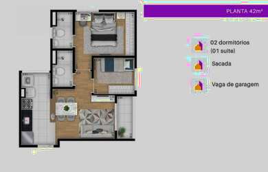 Imagem 12: Apartamento à venda, 35 m² por R$ 245.000,00 - Vila Galvão - Guarulhos/SP