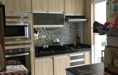 Imagem: O apartamento possui 3 Dormitórios, 2 Banheiros, 2 Vagas na