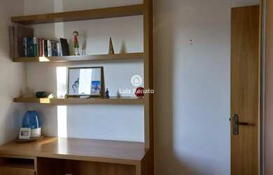 Imagem: O apartamento na cobertura possui 3 Dormitórios, 2 Banheiros