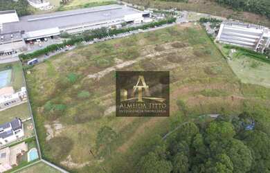 Imagem: O terreno possui 25.757m² de Área e está localizado em Tamboré