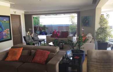 Imagem: O apartamento na cobertura possui 3 Dormitórios, 5 Banheiros