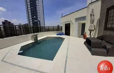 Imagem: O apartamento na cobertura possui 3 Dormitórios, 3 Banheiros