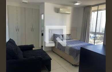 Imagem: O studio possui 1 Dormitório, 1 Banheiro, 1 Vaga na garagem