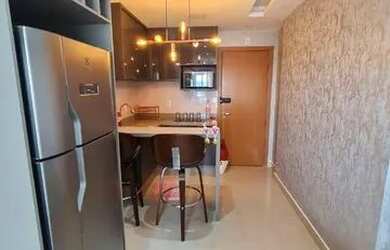 Imagem: O studio possui 1 Dormitório, 1 Banheiro, 1 Vaga na garagem