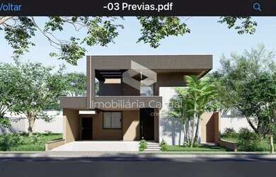 Imagem: A casa em condomínio possui 3 Dormitórios, 4 Banheiros, 4