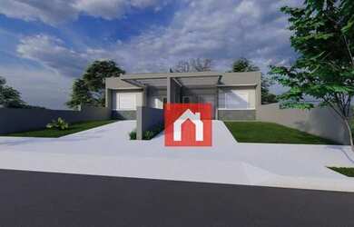 Imagem: A casa em condomínio possui 2 Dormitórios, 2 Banheiros, 1