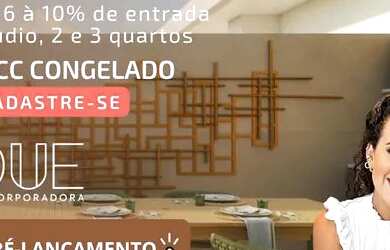 Imagem: O apartamento possui 1 Dormitório, 1 Banheiro, 1 Vaga na garagem