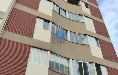 Imagem: O apartamento possui 1 Dormitório, 1 Banheiro, 1 Vaga na garagem