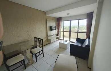 Imagem: O apartamento possui 1 Dormitório, 1 Banheiro, 1 Vaga na garagem