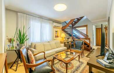 Imagem: O apartamento na cobertura possui 3 Dormitórios, 3 Banheiros