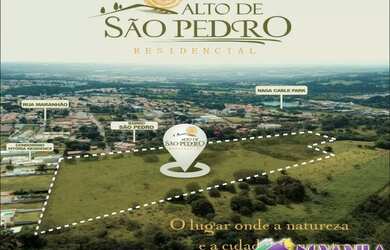 Imagem: O terreno possui 250m² de Área e está localizado em Loteamento