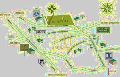 Imagem 15: Terreno à venda, 350 m² por R$ 350.000 - Condomínio Ouro Ville - Taubaté/SP