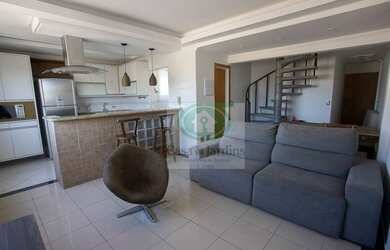 Imagem: O apartamento na cobertura possui 2 Dormitórios, 4 Banheiros