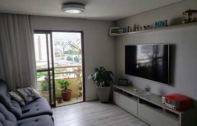 Imagem: O apartamento possui 3 Dormitórios, 2 Banheiros, 3 Vagas na