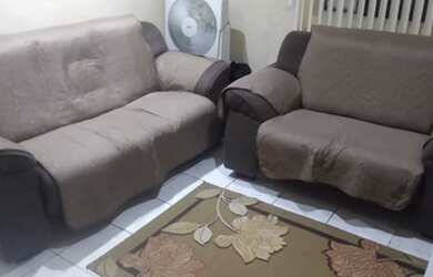 Imagem: O apartamento possui 1 Dormitório, 1 Banheiro, 1 Vaga na garagem