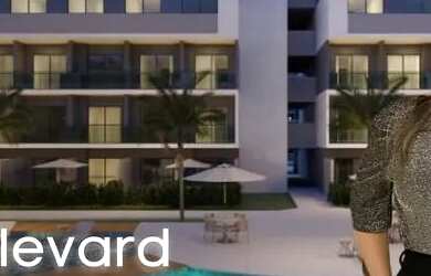 Imagem: O apartamento possui 1 Dormitório, 1 Banheiro, 1 Vaga na garagem