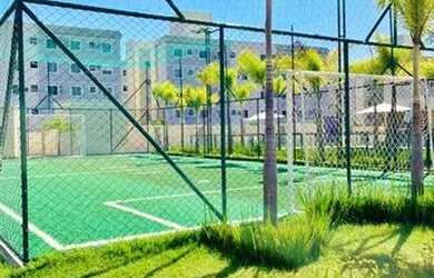 Imagem: O apartamento possui 2 Dormitórios, 1 Banheiro, 1 Vaga na garagem