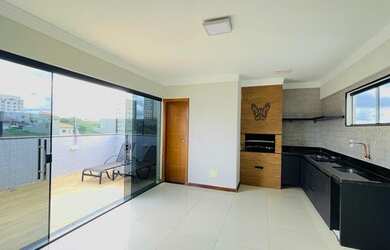 Imagem: O apartamento na cobertura possui 4 Dormitórios, 5 Banheiros