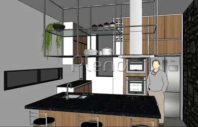 Imagem 4: Venda Casa com 195,00 metroQuadrado, 3 dormitório s , 2 vaga s . Swiss...