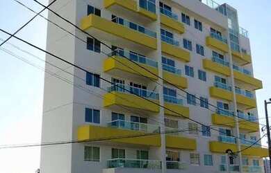 Imagem: O apartamento possui 1 Dormitório, 1 Banheiro, 1 Vaga na garagem