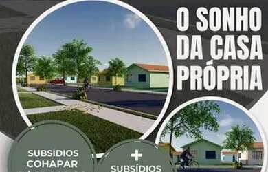 Imagem: A casa possui 2 Dormitórios, 1 Banheiro, 45m² de Área e