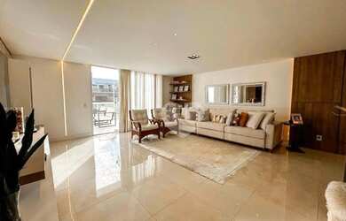 Imagem: O apartamento na cobertura possui 3 Dormitórios, 5 Banheiros