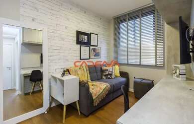 Imagem: O apartamento possui 1 Dormitório, 1 Banheiro, 23m² de Área