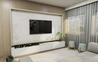 Imagem: O apartamento possui 3 Dormitórios, 2 Banheiros, 1 Vaga na