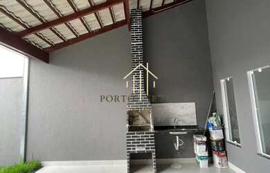 Imagem 8: Casa nova com suíte, área gourmet e garagem para 2 carros - Setor Colonial...