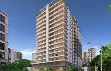 Imagem: O apartamento possui 3 Dormitórios, 1 Banheiro, 1 Vaga na garagem