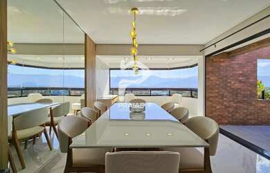 Imagem: O apartamento na cobertura possui 5 Dormitórios, 4 Banheiros