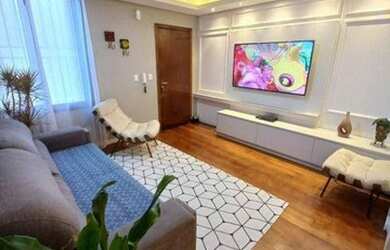 Imagem: O apartamento possui 2 Dormitórios, 1 Banheiro, 1 Vaga na garagem