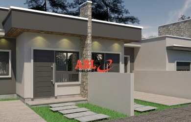 Imagem: A casa possui 2 Dormitórios, 1 Banheiro, 1 Vaga na garagem