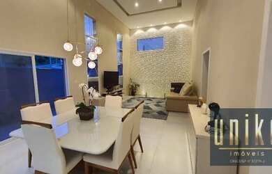 Imagem: A casa possui 3 Dormitórios, 4 Banheiros, 4 Vagas na garagem