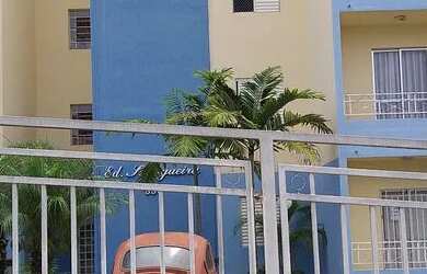 Imagem: O apartamento possui 3 Dormitórios, 1 Banheiro, 1 Vaga na garagem