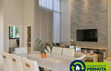 Imagem: A casa em condomínio possui 3 Dormitórios, 4 Banheiros, 4