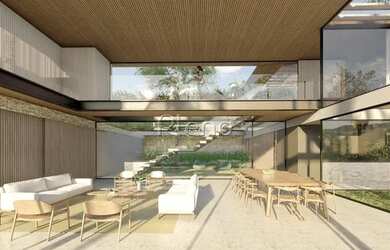 Imagem: A casa possui 5 Dormitórios, 3 Banheiros, 5 Vagas na garagem